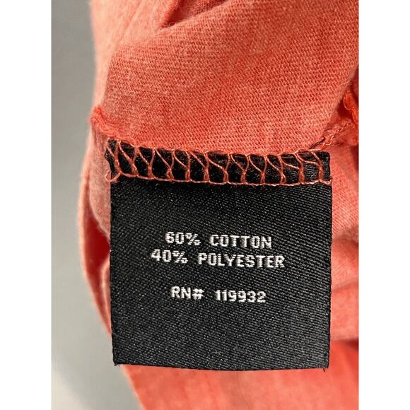 Garth Brooks World Tour Concert #7 Women's Size Medium T-Shirt Coral Gray - Picture 7 of 8